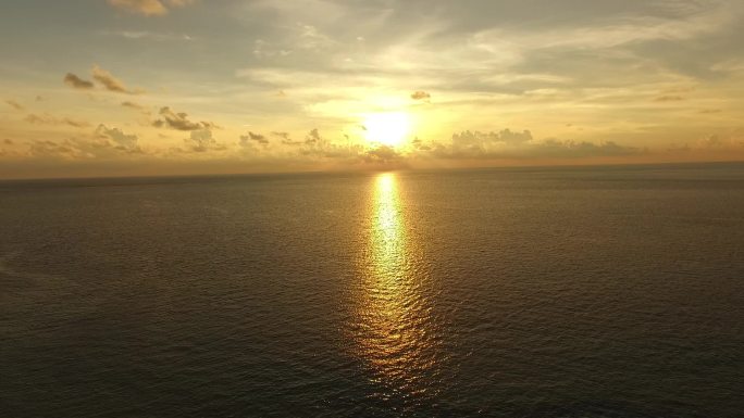 实拍海上日出高清