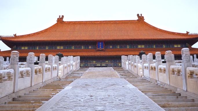 故宫 故宫冬天 太和殿 故宫博物院