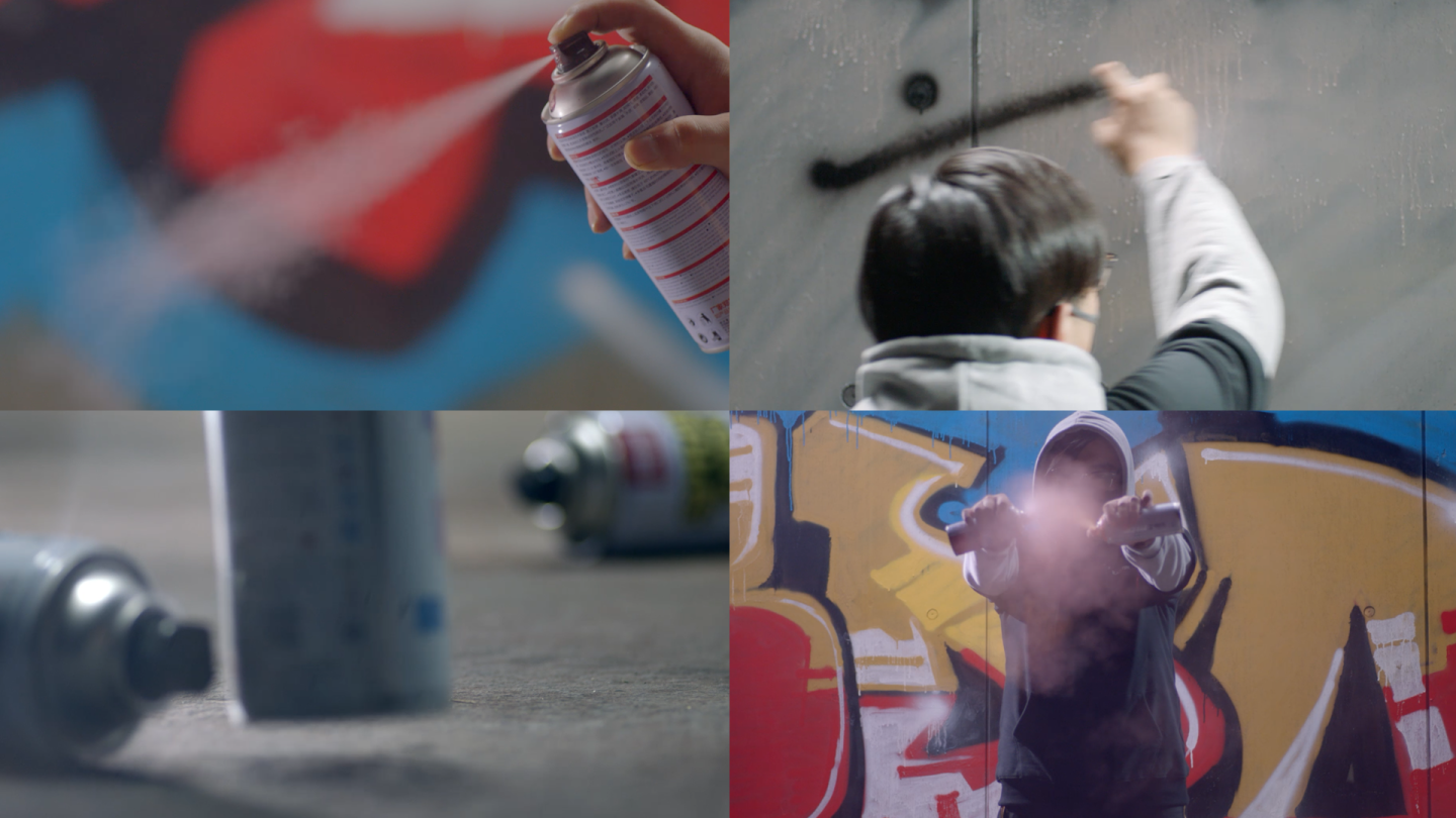 街头涂鸦 涂鸦特写