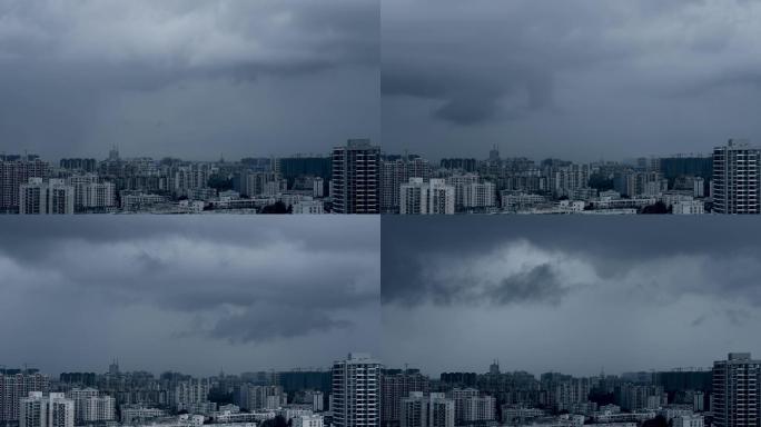 城市雨景-延时