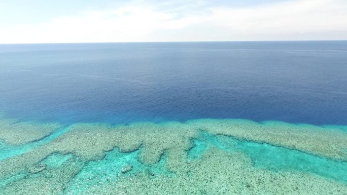 实拍南海航拍高清视频