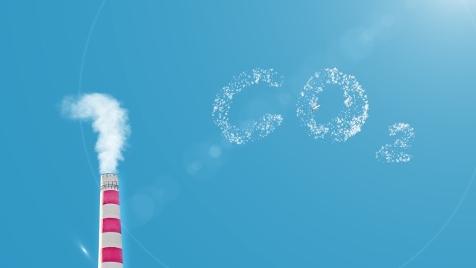创意环保碳排放4K