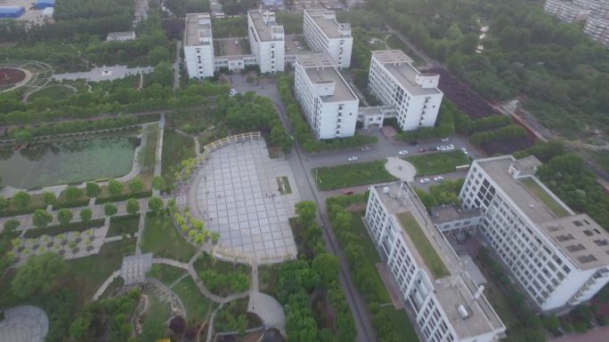 鸟瞰南阳理工学院