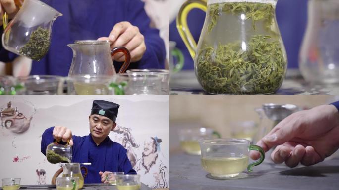 4K 沏茶-品茶-茶道-茶艺