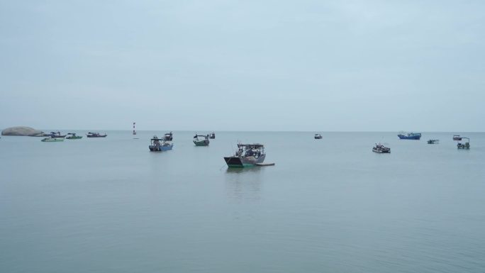 休渔期 渔船停港