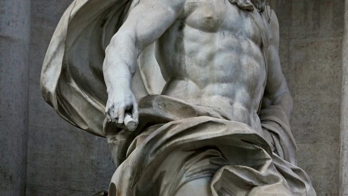 罗马特雷维喷泉海王星雕像