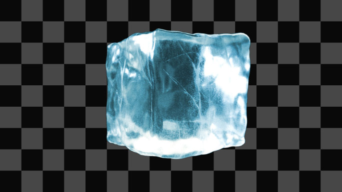 冰块循环旋转展示5