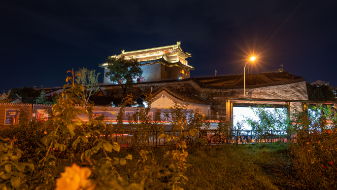 【4K】德胜门箭楼-夜景延时-01