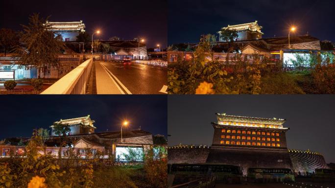 【4K】德胜门箭楼-夜景延时-01