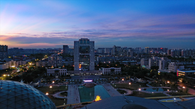 昆山夜景航拍