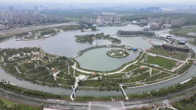 上海城市航拍五大新城 城市发展奉贤新城
