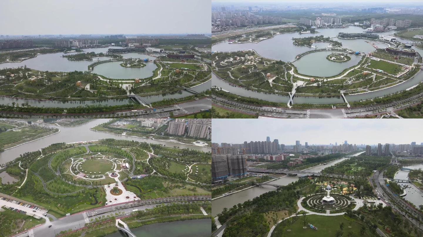 上海城市航拍五大新城 城市发展奉贤新城