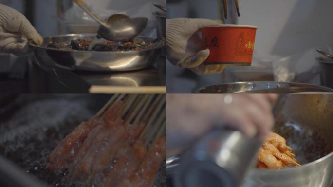 长沙臭豆腐+炸肉串