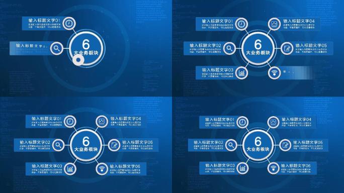 六大类科技分类6个方面6个分支6蓝色科技