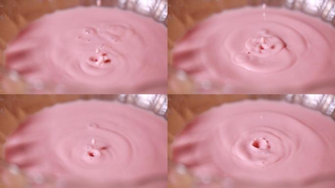 甜品饮料草莓牛奶 (5)
