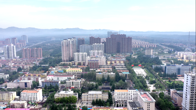 【4K】三门峡义马市大景