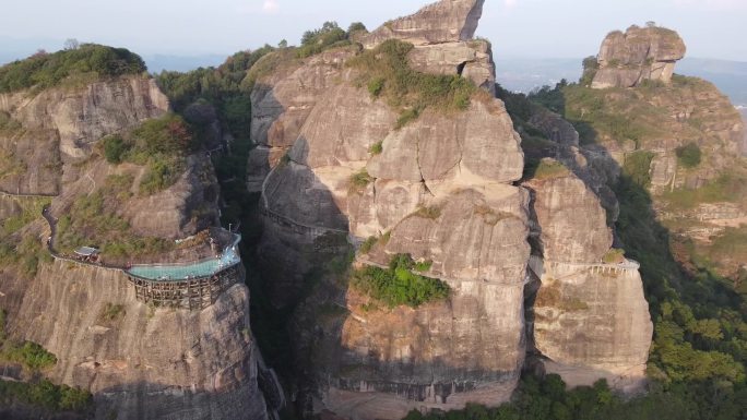 （20元）高清航拍广东霍山风景区