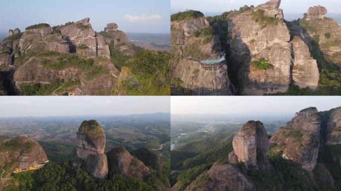 （20元）高清航拍广东霍山风景区