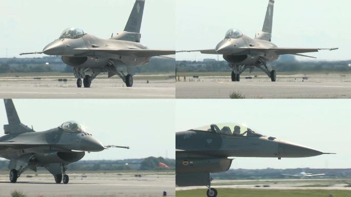 F16战斗猎鹰滑行