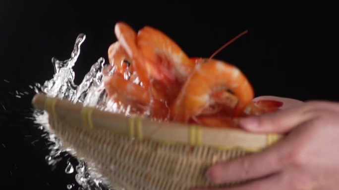 明虾 虾 虾条 白灼虾 烤虾 海鲜 广告