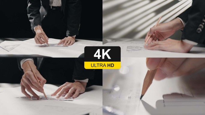 4K设计商务全屋家装设计师图纸加班绘图