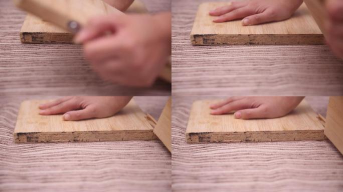 木板板材三合板密度板横截面 (2)