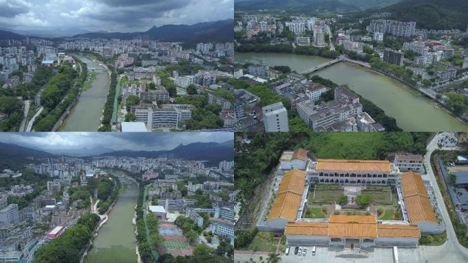 海南五指山市航拍