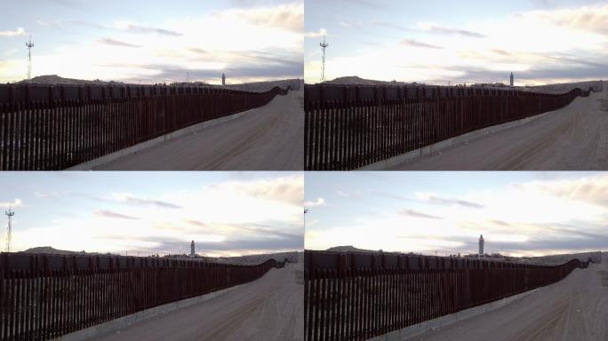 美国-墨西哥国际边界墙