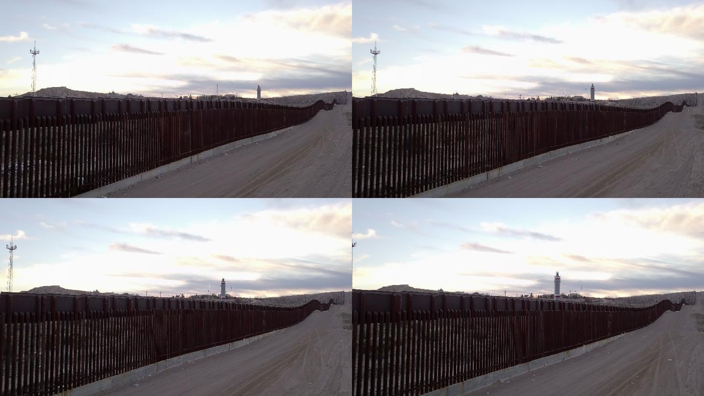 美国-墨西哥国际边界墙
