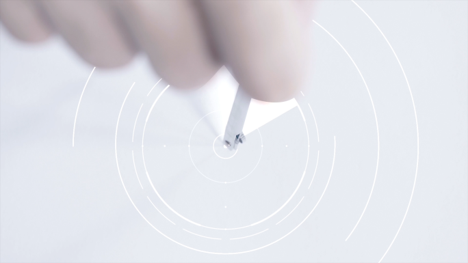 科技线条设计师绘制绘图