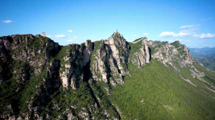 居庸关长城 航拍 北京 长城 旅游