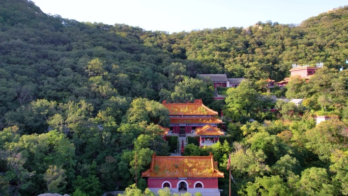 中国天津蓟县盘山风景区风光