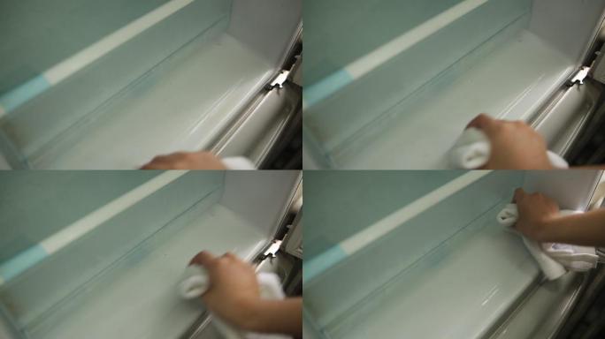 毛巾抹布擦拭清理冰箱除菌 (11)