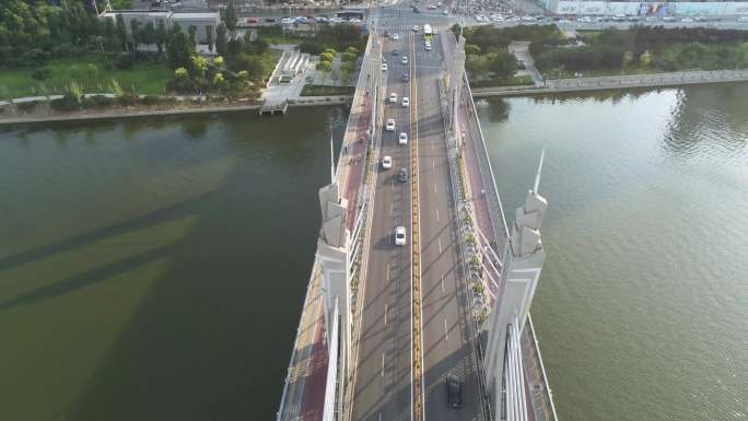 京杭大运河北京通州玉带河桥及运河商务区