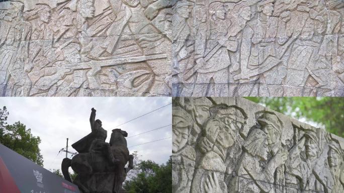 宣汉巴山红军公园烈士陵园雕像