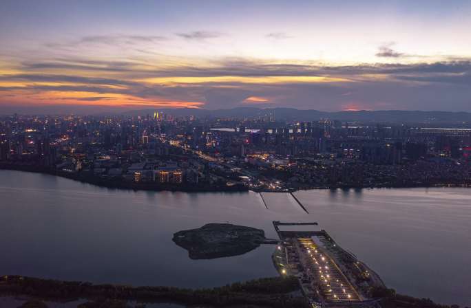 艾溪湖夜景