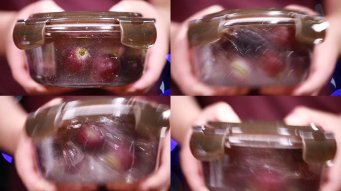 密封饭盒清洗葡萄的方法 (6)