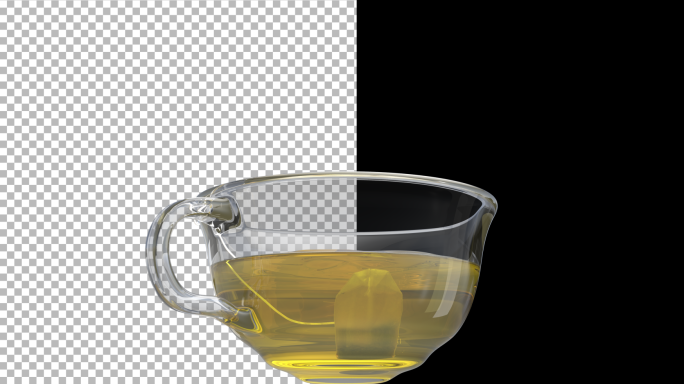 杯子 茶杯 水杯 茶 3d 绿茶 c4d