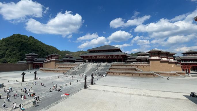 秦汉影视城延时-大殿