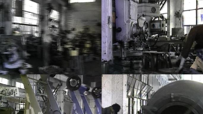 90年代机械工厂车间