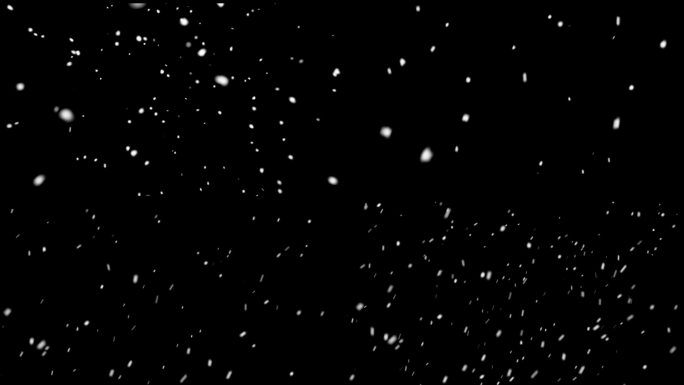 【透明素材】下雪飘雪素材带透明通道