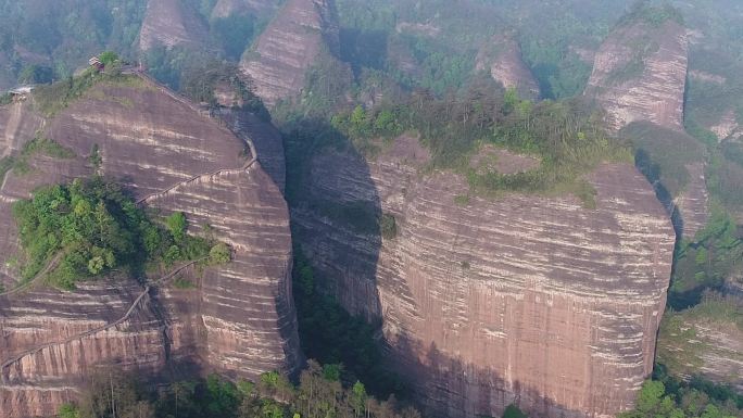 怀化通道万佛山航拍1