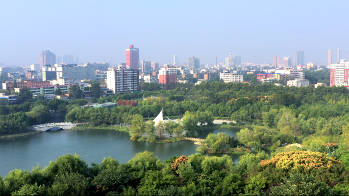 【4K】邓州市人民公园