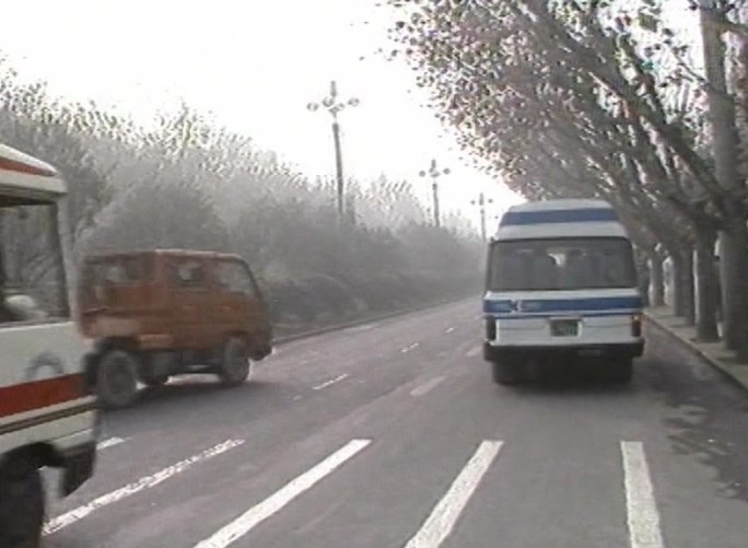 成都第一条”四块板“道路通过验收历史影像