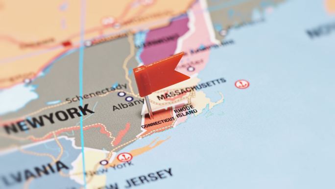 美国康涅狄格州地图参特位置楼盘