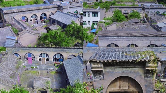 陕北民居 陕北院落 窑洞院落 窑洞古城