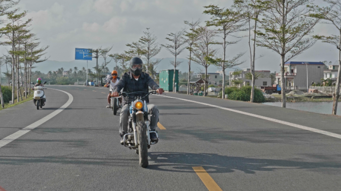 4K海南摩托车汽车越野极限运动奔驰飘逸