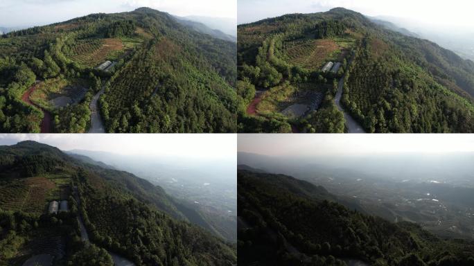 航拍大山风景