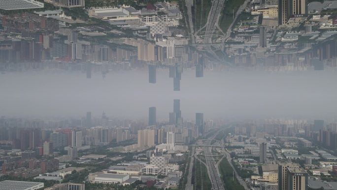 【4k原创】西安 城市艺术镜像2