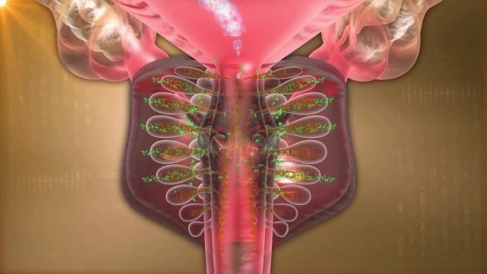 药物入前列腺腺管上尿碱软化剥离随尿液排出